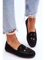 Klasické semišové mokasíny Černá Good Time Klasické semišové mokasíny Černá Good Time