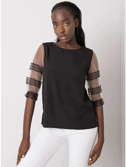 Dámská halenka s rukávy  model 17424167 - FPrice