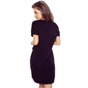 Noční košile Fleur black - ELDAR