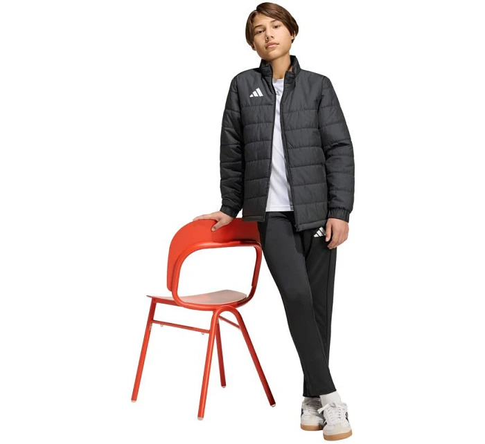 Dětská bunda adidas Entrada 26 Light černá JZ9124 Dětská bunda adidas Entrada 26 Light černá JZ9124