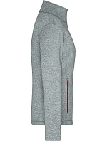 JN Dámská 2vrstvá melanžová softshell bunda 02. dark model 22530622 - Daiber
