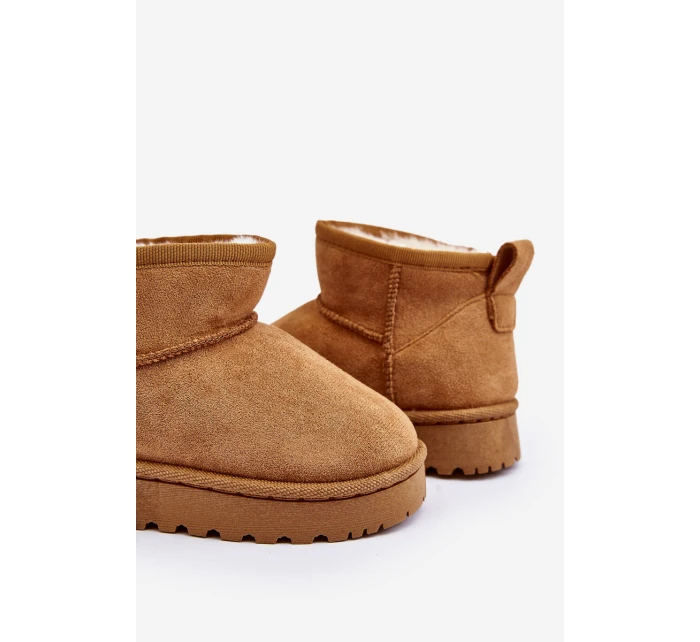 Dětské sněhové boty zateplené Camel Nallita Dětské sněhové boty zateplené Camel Nallita