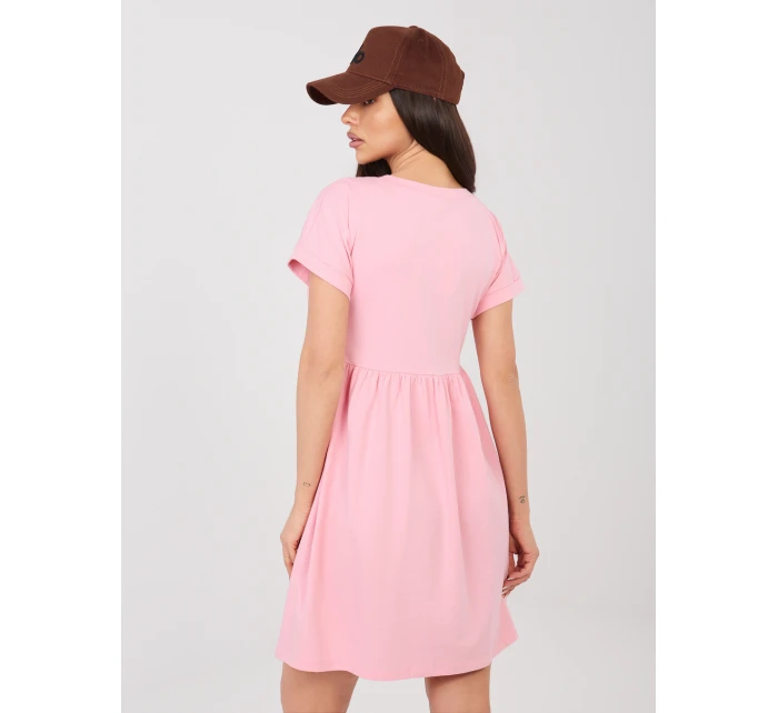 RV šaty SK 5672.03P světle růžové