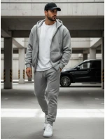 FashionStreet šedé pánské tepláky UX2623