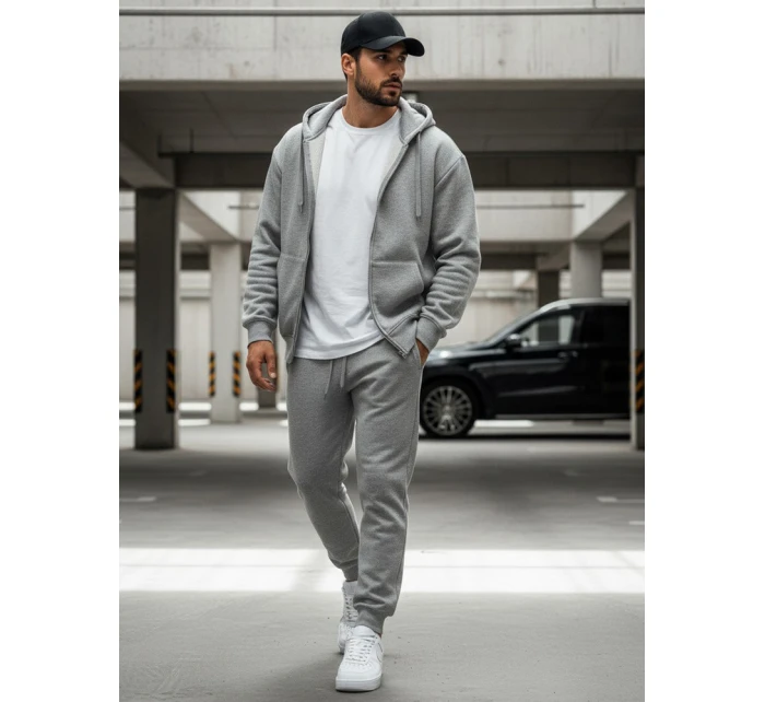 FashionStreet šedé pánské tepláky UX2623