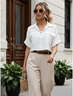 Dámská košile GRITAN bílá FashionStreet DY0429