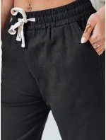 Dámské ležérní kalhoty s širokými nohavicemi BOHO DAY black FashionStreet UY2647