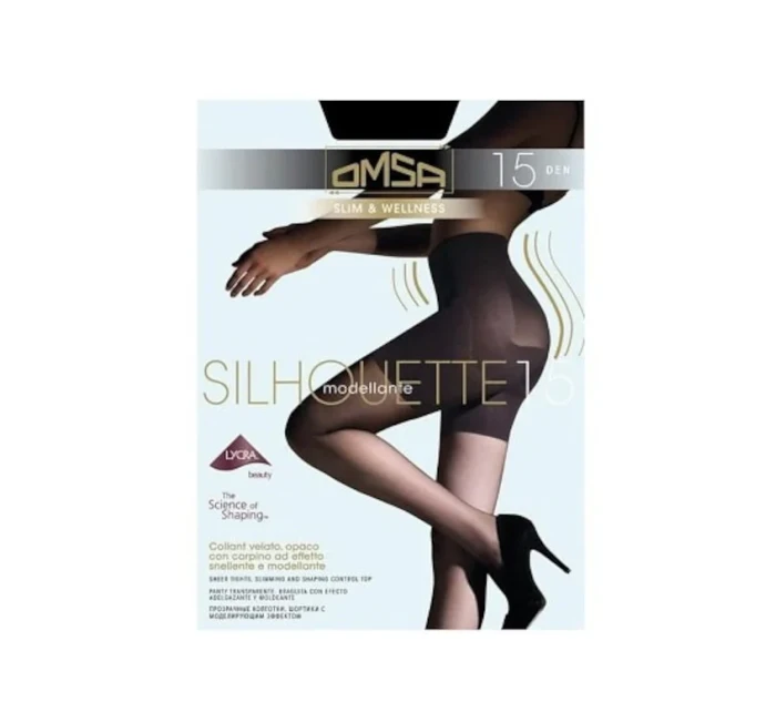 Dámské punčochové kalhoty Omsa Silhouette 15 den Dámské punčochové kalhoty Omsa Silhouette 15 den