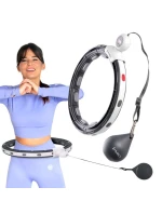 HHM15 HULA HOP ČERNÁ S MAGNETEM A ZÁVAŽÍM + POČÍTADLO HMS HHM15 HULA HOP ČERNÁ S MAGNETEM A ZÁVAŽÍM + POČÍTADLO HMS