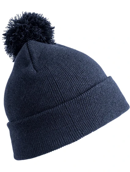 Result Headwear RC 028X Pletená čepice s bambulí 28.028X navy Result Headwear RC 028X Pletená čepice s bambulí 28.028X navy