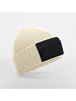 Beechfield B 334R Čepice se zipem Patch 53.334R desert sand/black Beechfield B 334R Čepice se zipem Patch 53.334R desert sand/black