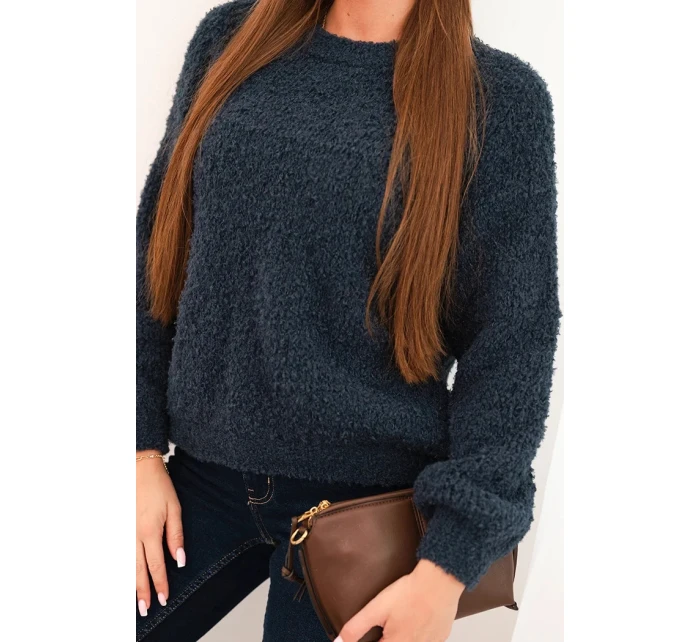 Svetr dámský z měkkého mohairu granátový