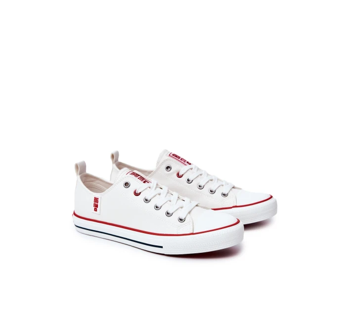 Pánské Kožené Tenisky BIG STAR model 21571786 Bílý - Big Star Shoes