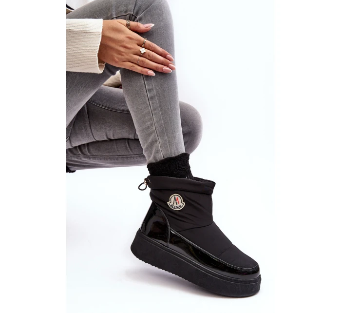 Dámské sněhule na platformě černé model 21636243 - Boto
