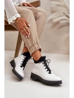 Nízké dámské boty z ekologické kůže béžové Erisabelle Nízké dámské boty z ekologické kůže béžové Erisabelle