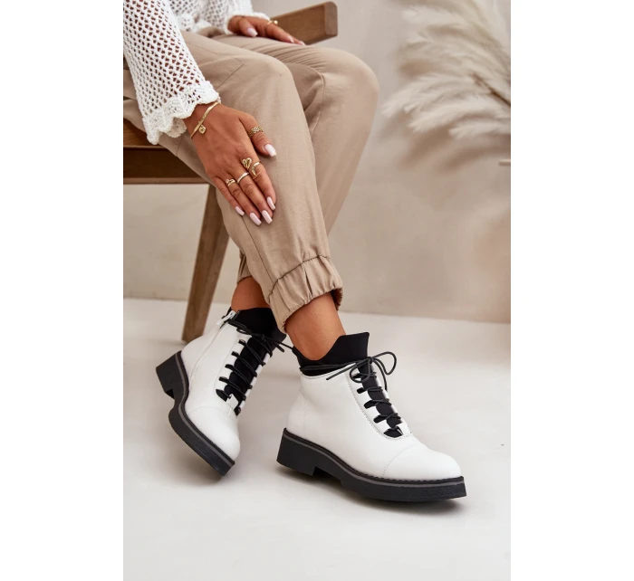 Nízké dámské boty z ekologické kůže béžové Erisabelle Nízké dámské boty z ekologické kůže béžové Erisabelle