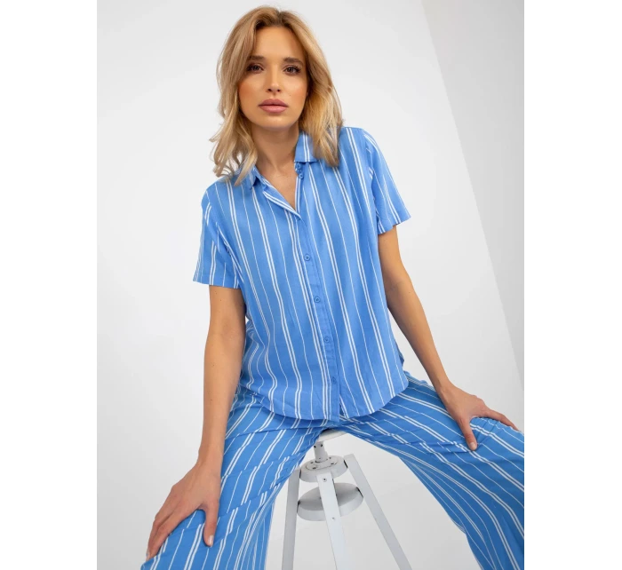 Halenka model 18371916 modrá - FPrice