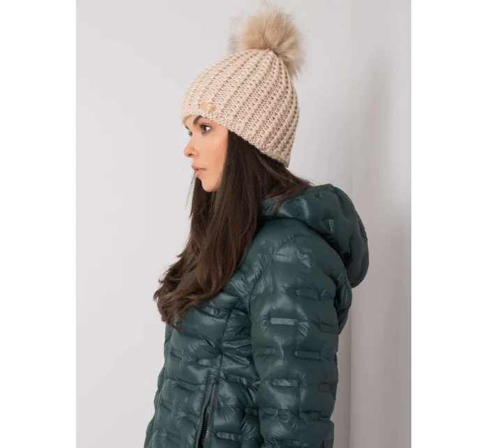 Dámská čepice 17 béžová