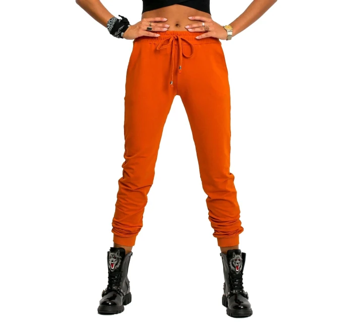 Tepláky RV DR 5040.07X tmavě oranžová