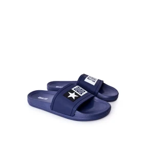 Pánské pantofle Big Star - tmavě modré