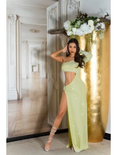 Dámské šaty 208031 zelené - Koucla