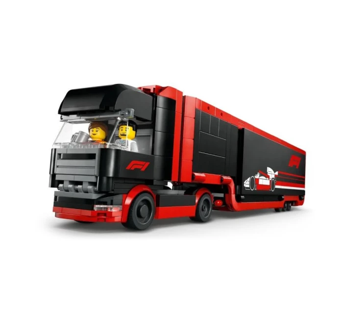 LEGO CITY 60445 F1 Truck s vozy RB20 a AMR24 F1