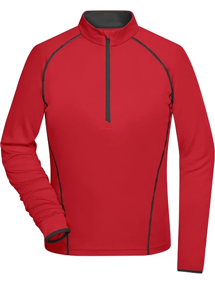 Daiber JN 497 Dámské funkční tričko s dlouhým rukávem 02.0497 red/black Daiber JN 497 Dámské funkční tričko s dlouhým rukávem 02.0497 red/black
