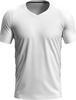 Stedman Stretch-T V-neck Pánské tričko s výstřihem do V 05.9610 white