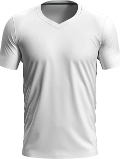 Stedman Stretch-T V-neck Pánské tričko s výstřihem do V 05.9610 white