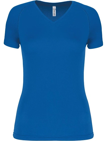 Kariban ProAct PA 477 Dámské sportovní tričko s výstřihem do V 20.P477 sporty royal blue Kariban ProAct PA 477 Dámské sportovní tričko s výstřihem do V 20.P477 sporty royal blue