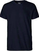 Neutral O 60012 Pánské bio tričko s ohrnutými rukávy 77.6012 navy