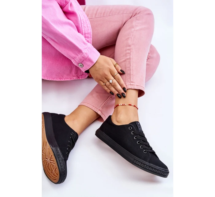 Dámské klasické tenisky Černé Eleya Dámské klasické tenisky Černé Eleya