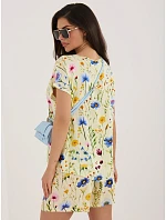 Bluzka model 22076791 jasny żółty - FPrice Bluzka model 22076791 jasny żółty - FPrice