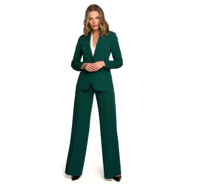 S310 Blejzr s jedním knoflíkem - zelený S310 Blejzr s jedním knoflíkem - zelený