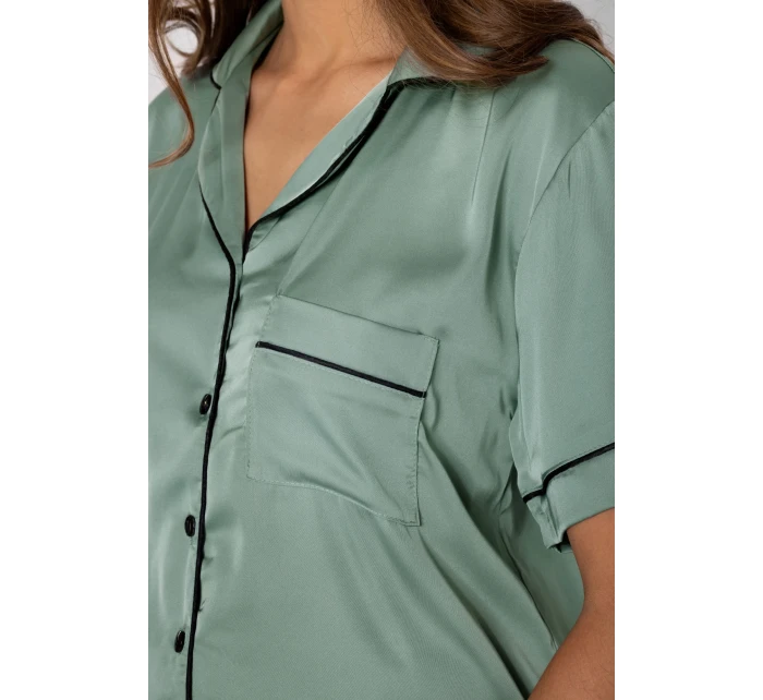 Piżama Vintage Style Sage - Momenti Per Me