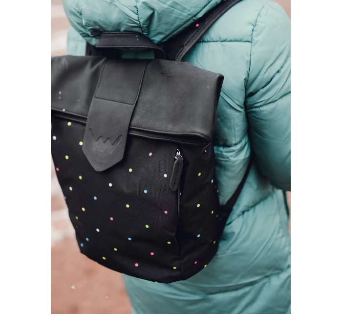 Městský batoh VUCH Mellora Dotty Black