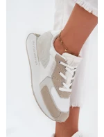 Dámské kožené tenisky Big Star HI-POLY SYSTEM – bílé Dámské kožené tenisky Big Star HI-POLY SYSTEM – bílé