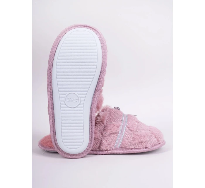 Dámské pantofle OKL-0101K-4600 růžové - Yoclub Dámské pantofle OKL-0101K-4600 růžové - Yoclub