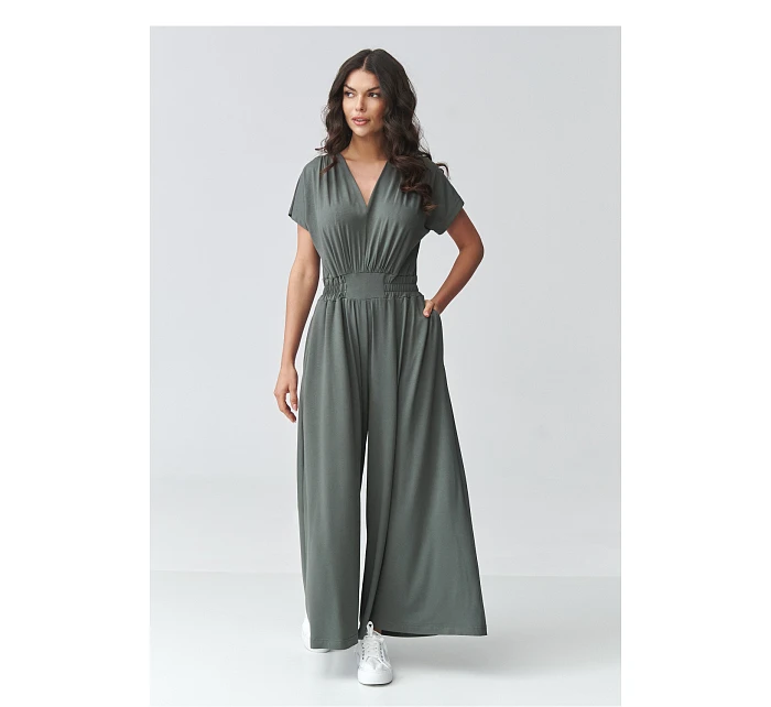 Dámský Overal model 225680 Makadamia Dámský Overal model 225680 Makadamia