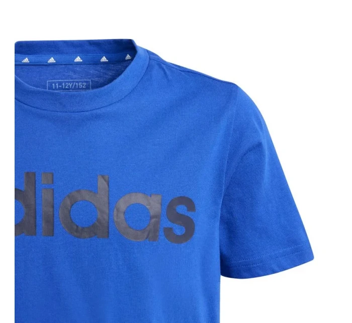 Adidas Essentials Linear Logo Cotton Tee Jr IB4090 tričko