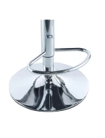 BAROVÁ ŽIDLE HOCKER ŠEDÁ SADA 2 KS