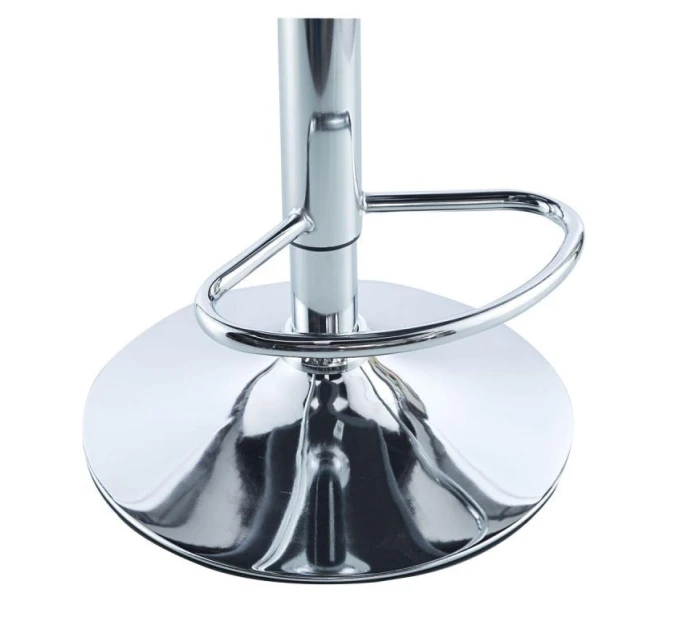 BAROVÁ ŽIDLE HOCKER ŠEDÁ SADA 2 KS