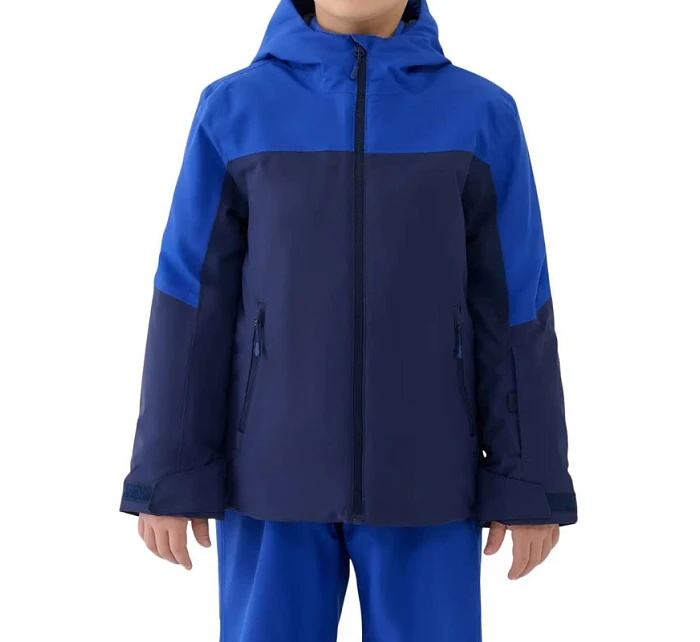 Chlapecká lyžařská bunda 4F M0821 navy blue 4FJWAW25TTJAM0821 31S Chlapecká lyžařská bunda 4F M0821 navy blue 4FJWAW25TTJAM0821 31S