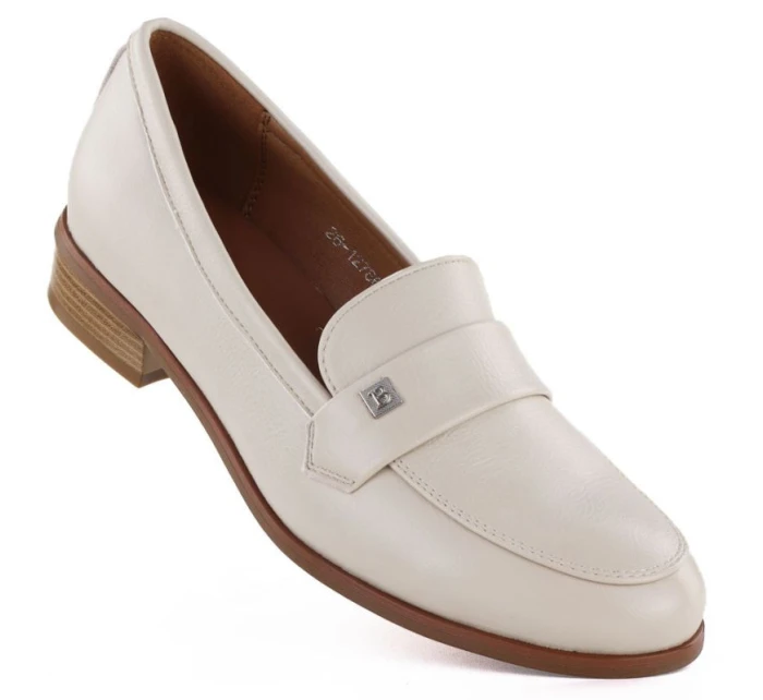 Dámské polobotky beige model 22015167 - Potocki