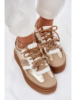 Dámské Tenisky Na Platformě S Dvojitým Šněrováním Leopardí Zlaté Klipy Dámské Tenisky Na Platformě S Dvojitým Šněrováním Leopardí Zlaté Klipy