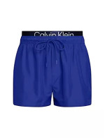 Pánské plavky Tkaný spodní díl SHORT DOUBLE WAISTBAND KM0KM00947C7N - Calvin Klein