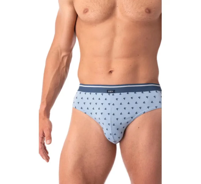 Pánské slipy 2Pack MPP 846 Tmavě modrá mix - Key