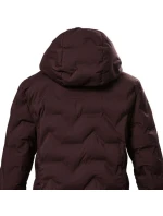 Dámská prošívaná bunda Killtec KOW 9 s kapucí dlouhá bordó (41806/447) -Killtec Dámská prošívaná bunda Killtec KOW 9 s kapucí dlouhá bordó (41806/447) -Killtec