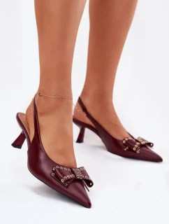 Lodičky na podpatku  model 213888 Step in style