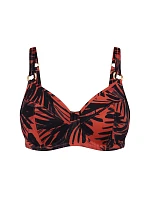 SUMMER PALM - Minimizer plavkový top s kosticemi Triumph